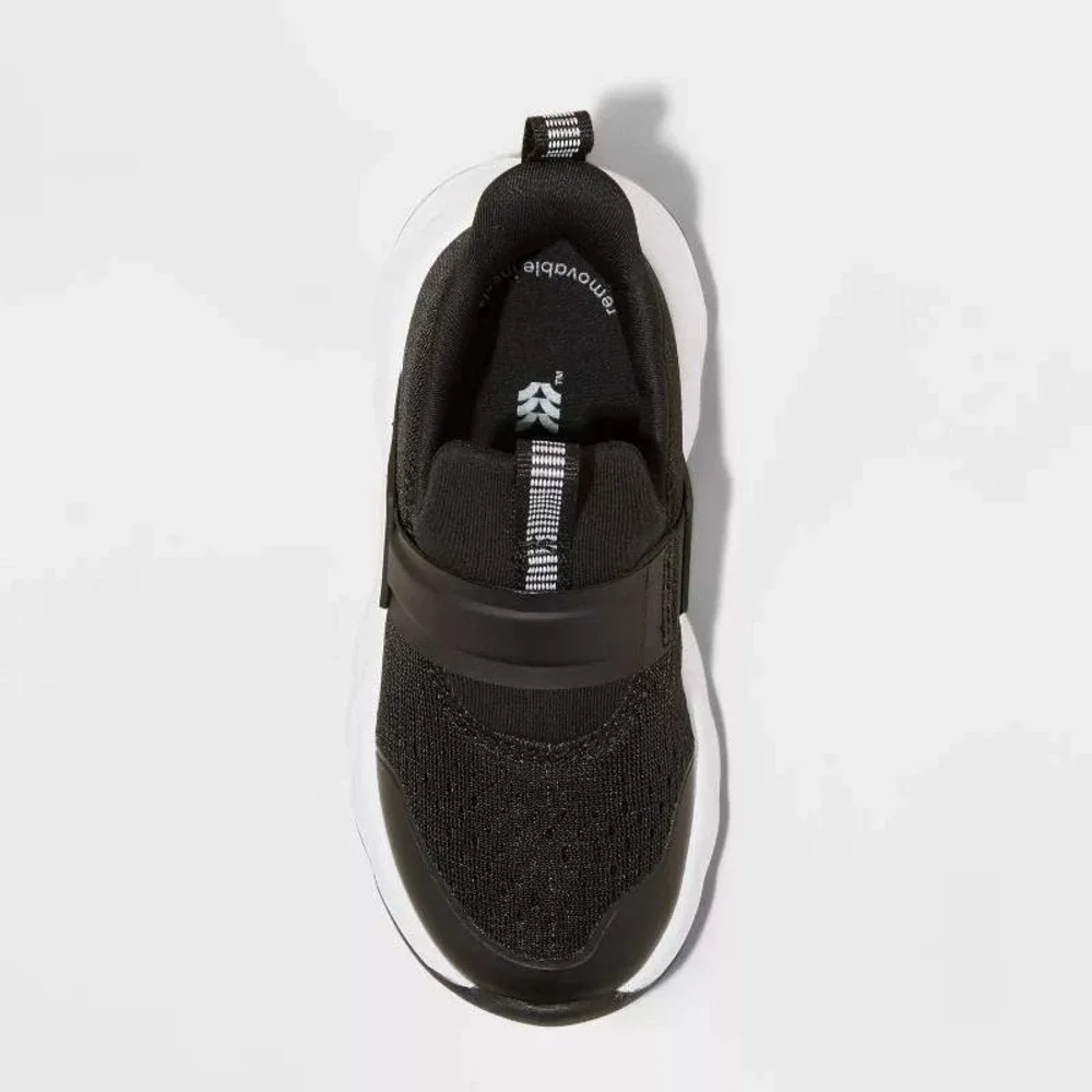 Toddler Dannie Sneakers by All In Motion Black Size 11 New With Tags